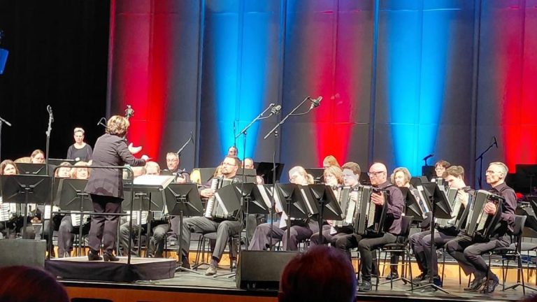 Das 1. Orchester ...